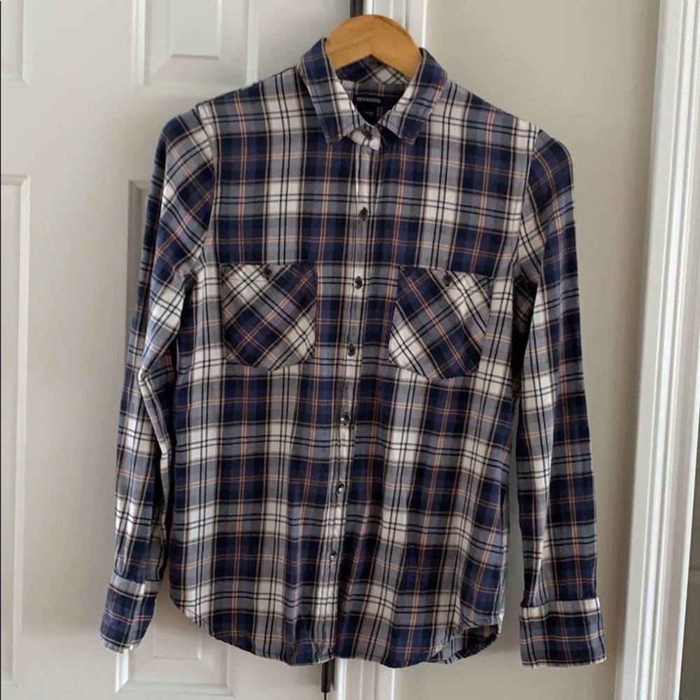 EUC TRUE RELIGION FLANNEL SHIRT XS